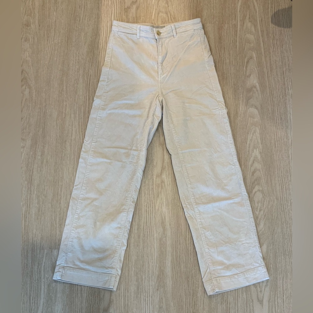 Everlane The Corduroy Wide-Leg Pant - Sandstone